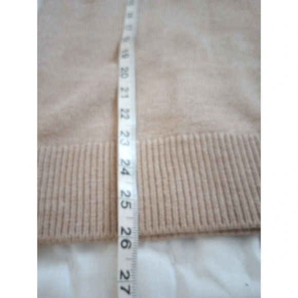 Tommy Hilfiger Women's Sweater Sz M Fair Isle Turtleneck Sweater Tan Brown NWT - Picture 9 of 9